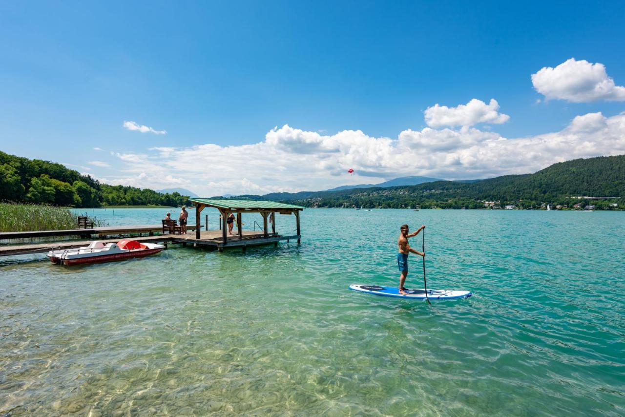 Strandhotel Schabus Velden am Worthersee Bagian luar foto