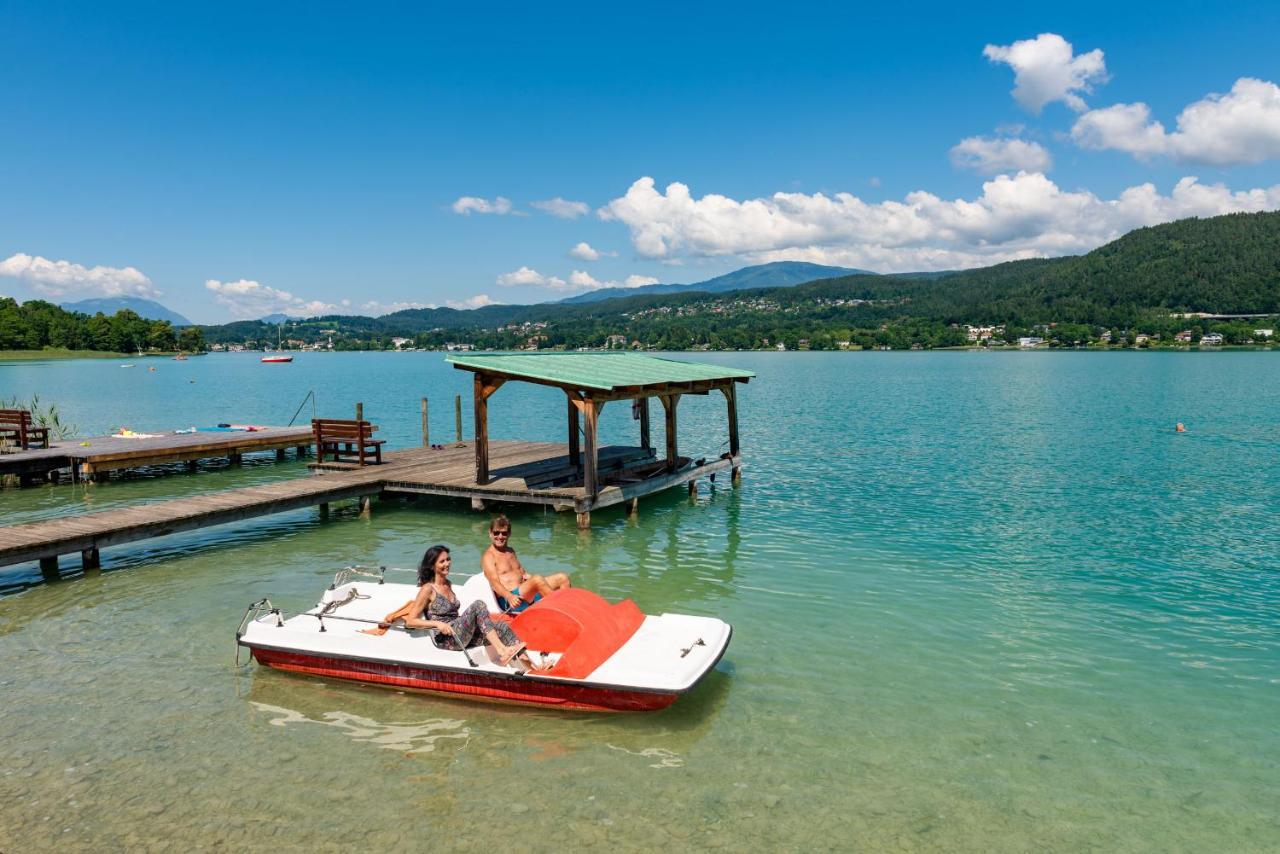 Strandhotel Schabus Velden am Worthersee Bagian luar foto