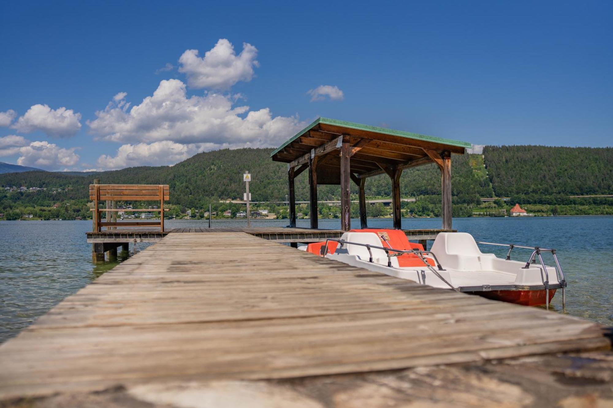 Strandhotel Schabus Velden am Worthersee Bagian luar foto