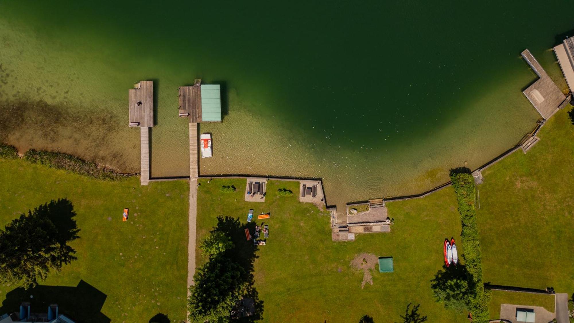 Strandhotel Schabus Velden am Worthersee Bagian luar foto