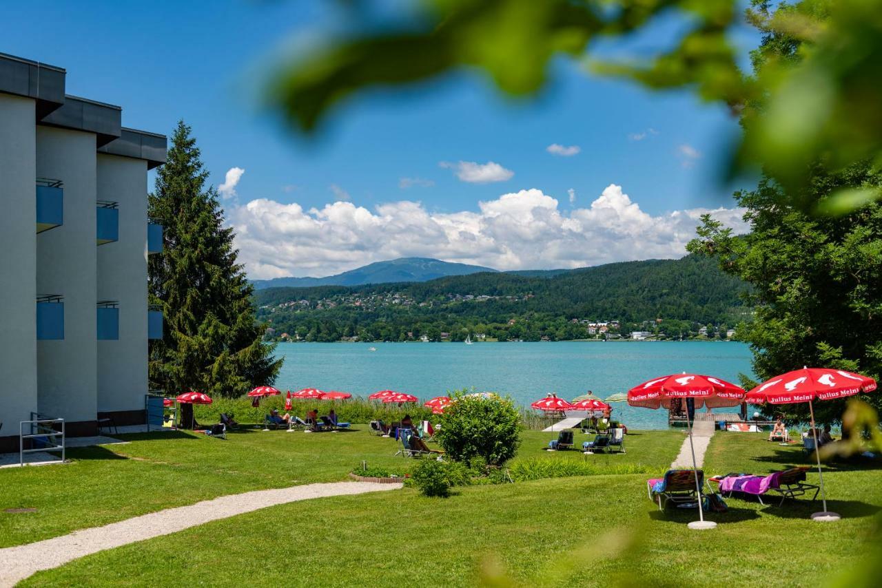 Strandhotel Schabus Velden am Worthersee Bagian luar foto