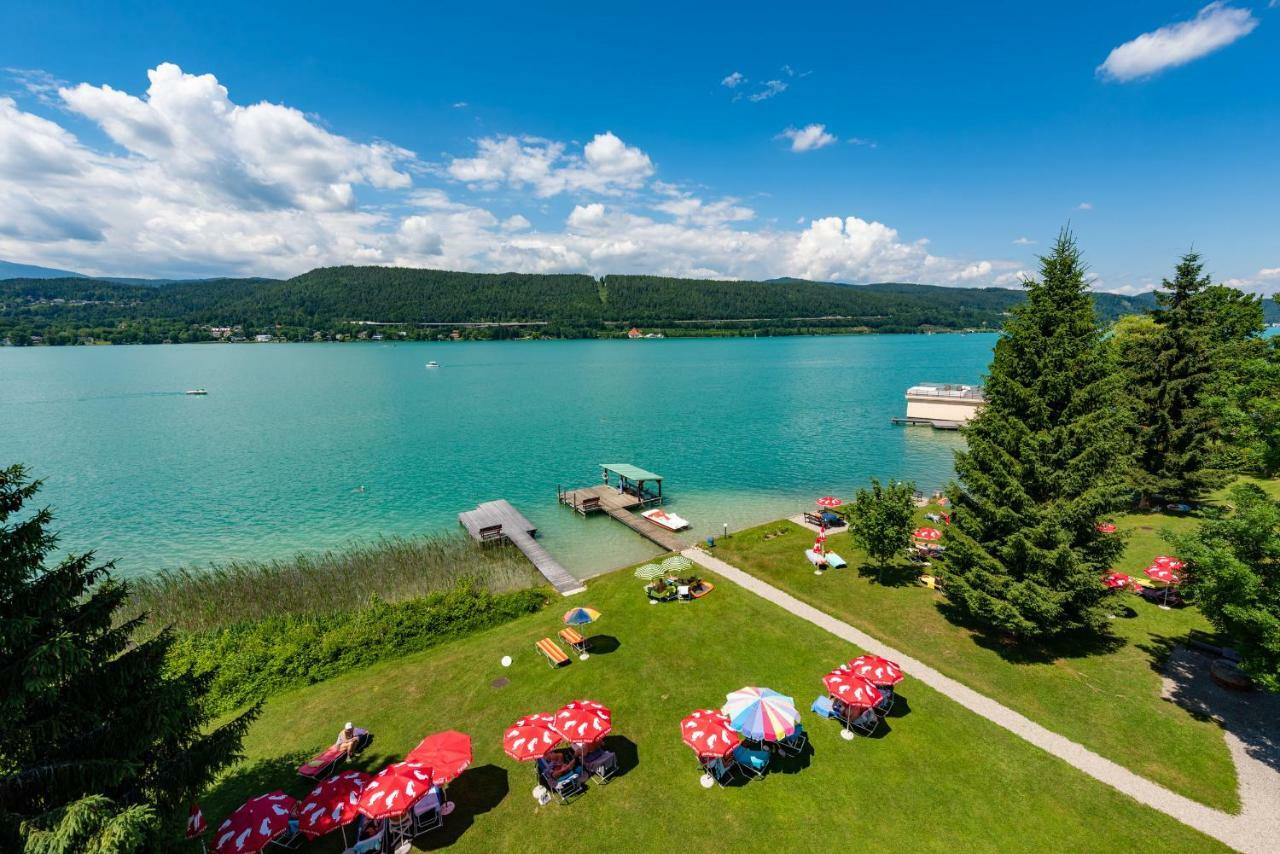 Strandhotel Schabus Velden am Worthersee Bagian luar foto